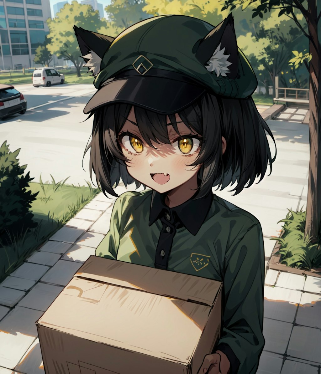 お届け物で～す -Black Cat's Delivery Service-