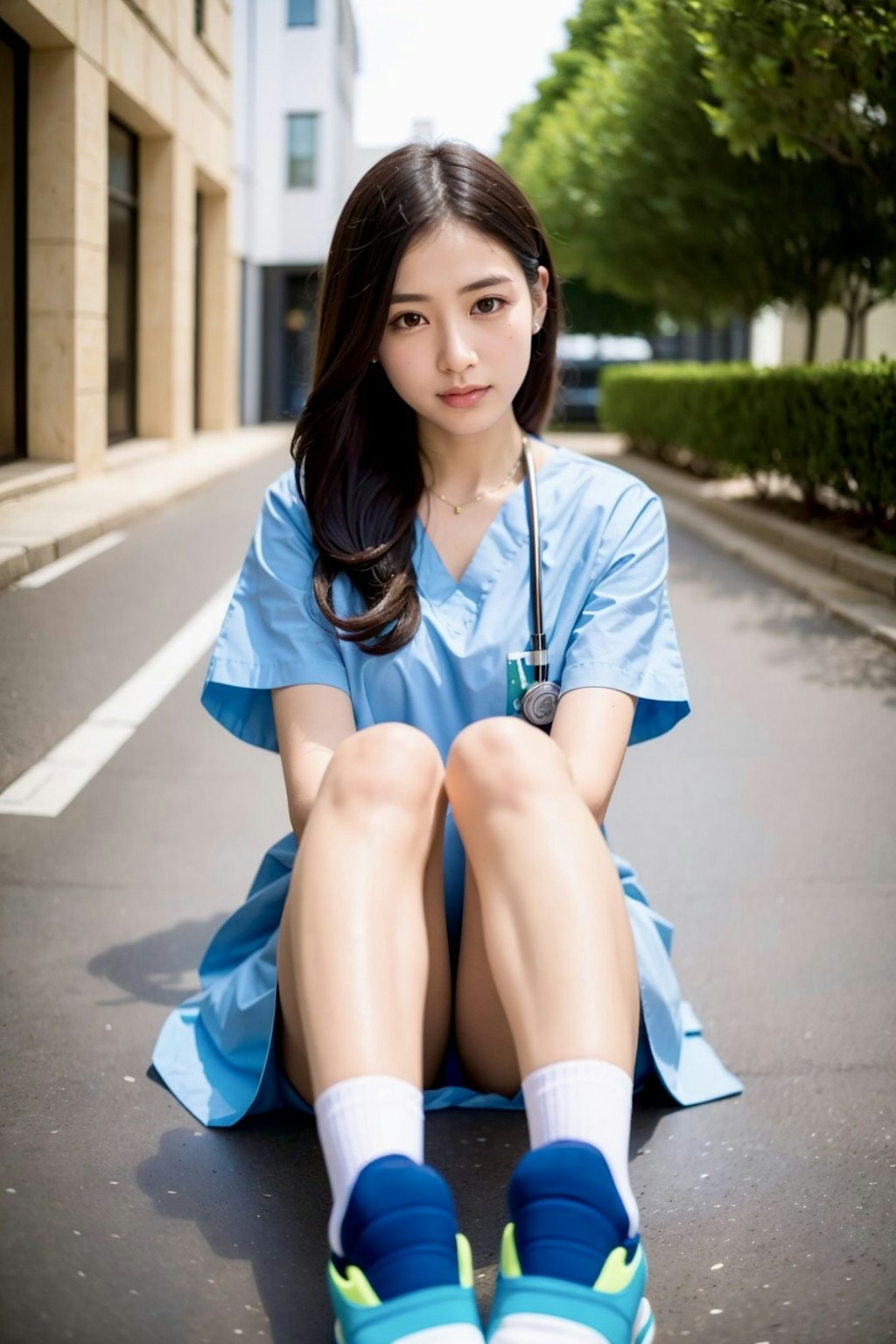 道路の健診します