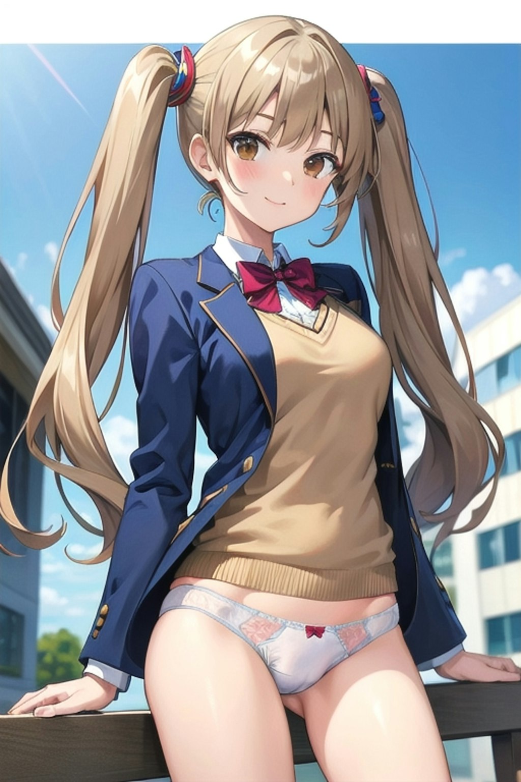 School twintails girl