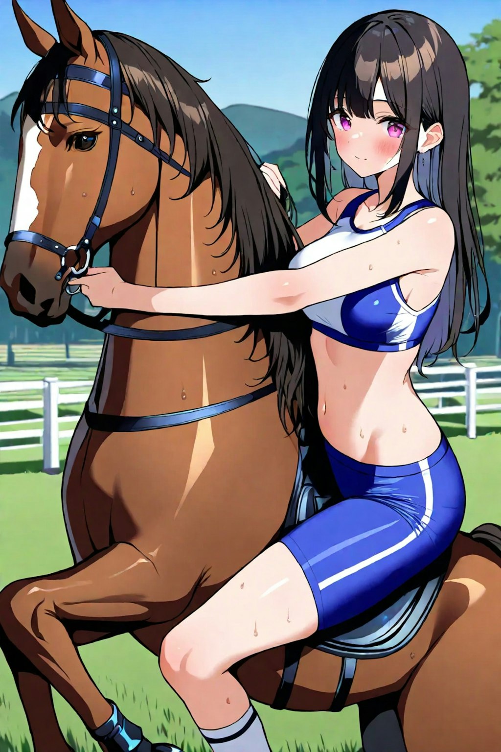 ビキニスパッツ乗馬👙🐴