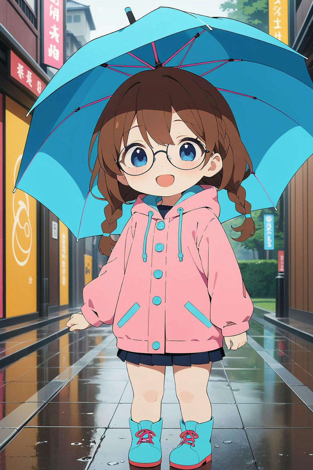 雨の日楽しいな！