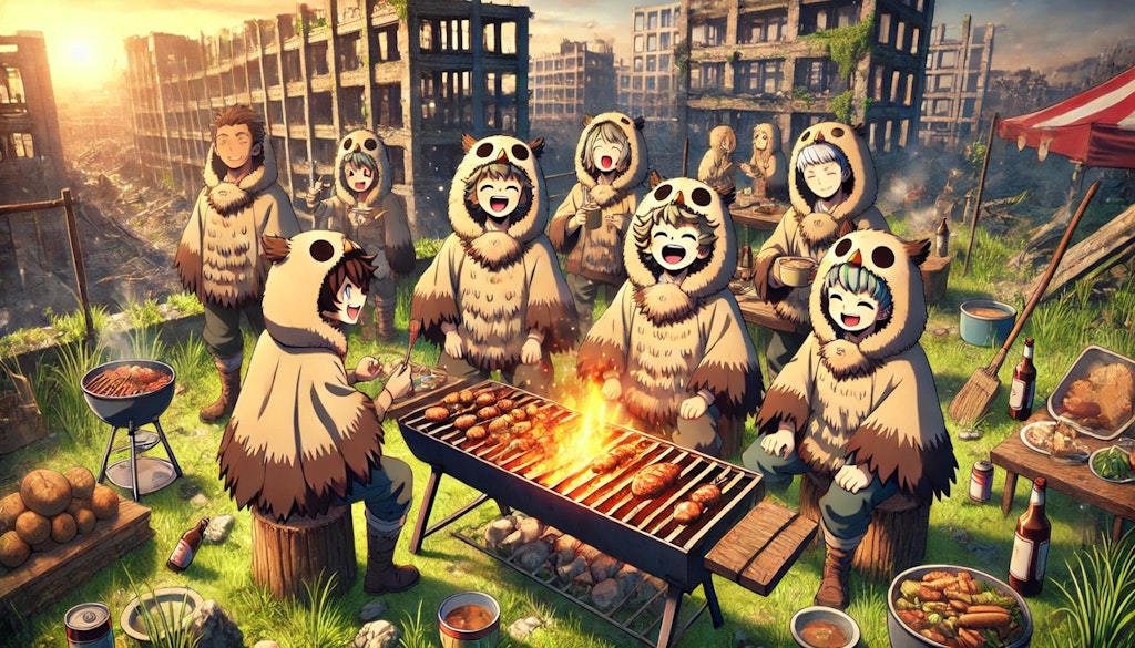 戦場でBBQ🦉