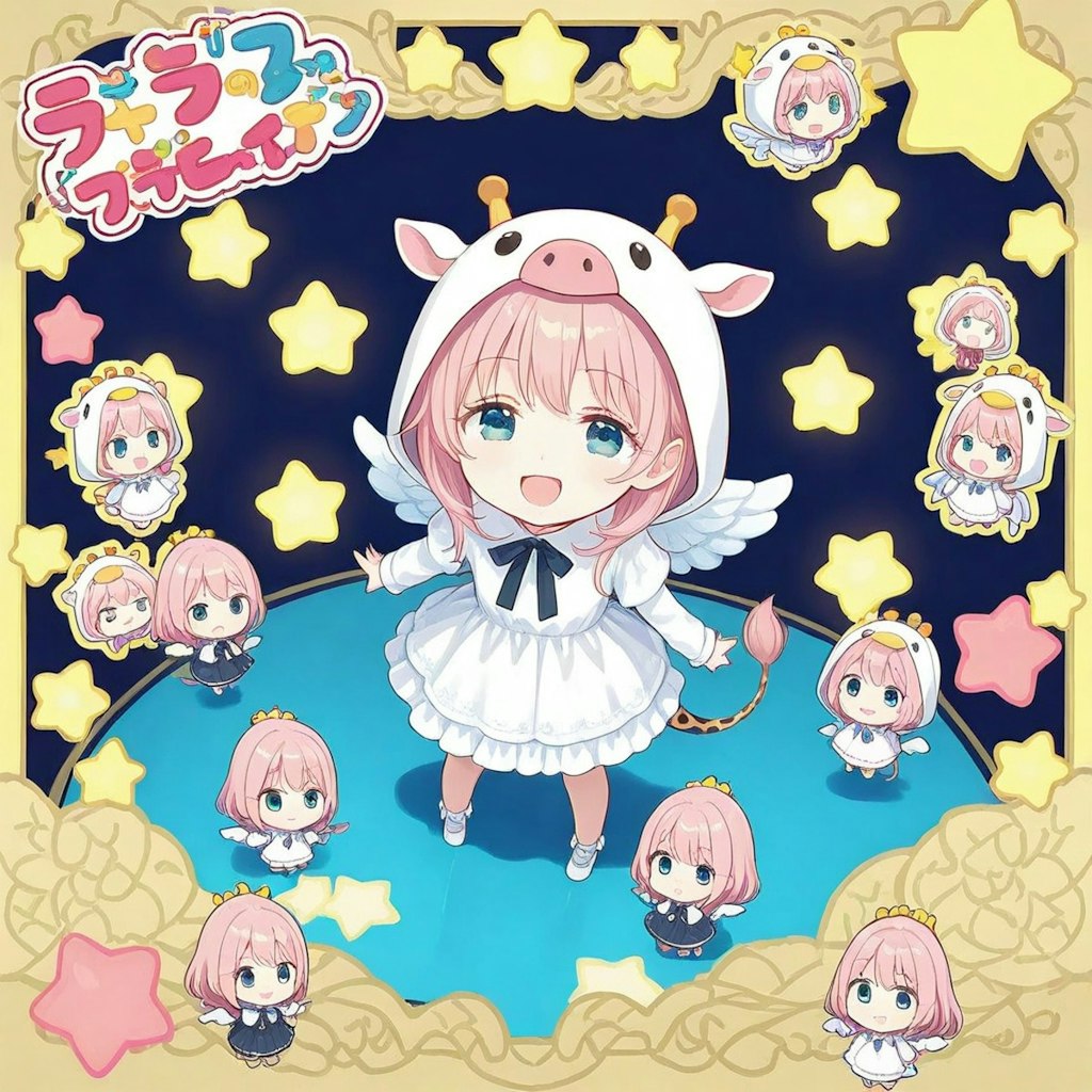 新モデルUNICORNおためしアニマルフーディーちび子ちゃんと時々お姉さん