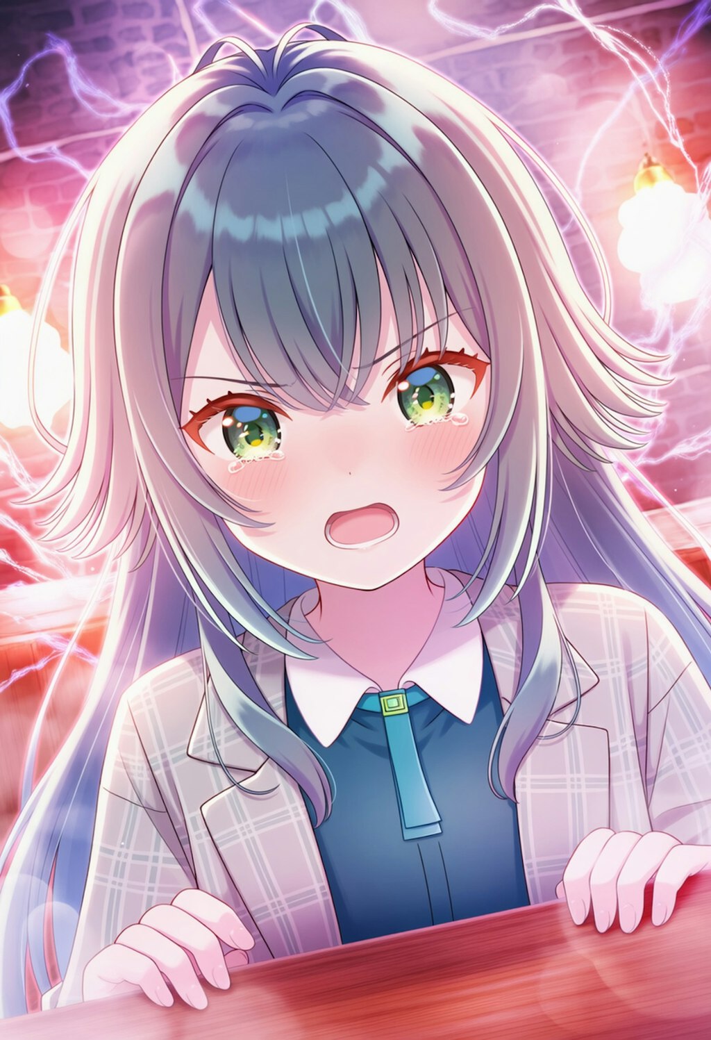 怒り狂う手毬さん
