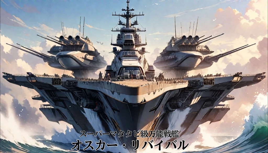 反抗作戦 アミガルズ スーパーマタタビ級万能戦艦 オスカー・リバイバル