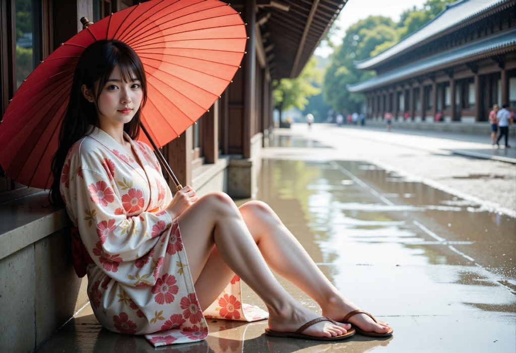 雨宿り