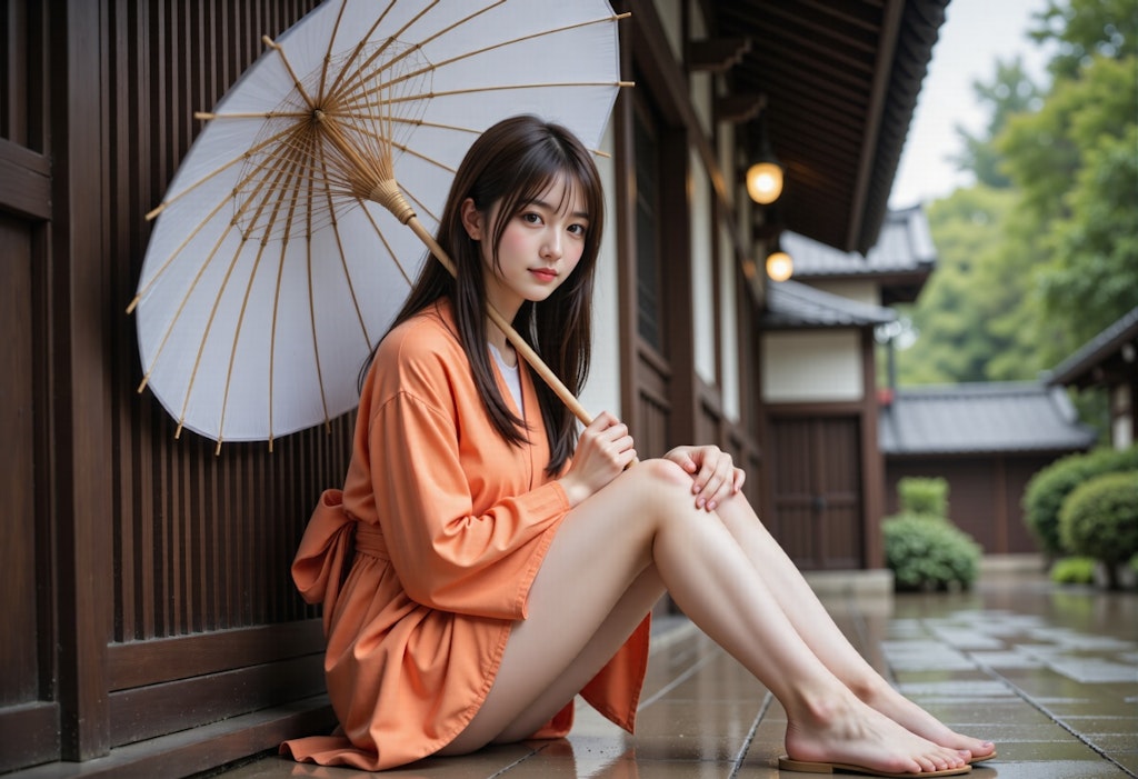雨宿り