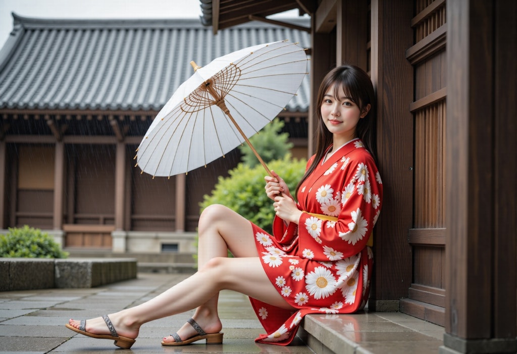 雨宿り