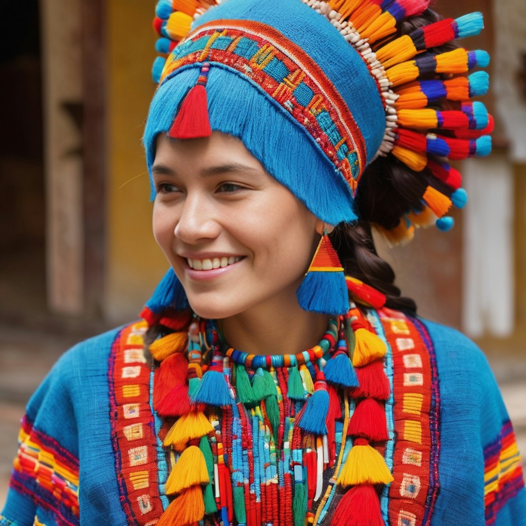 グアテマラの女性たち　Mujeres guatemaltecas.