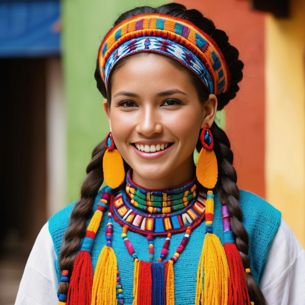 グアテマラの女性たち　Mujeres guatemaltecas.