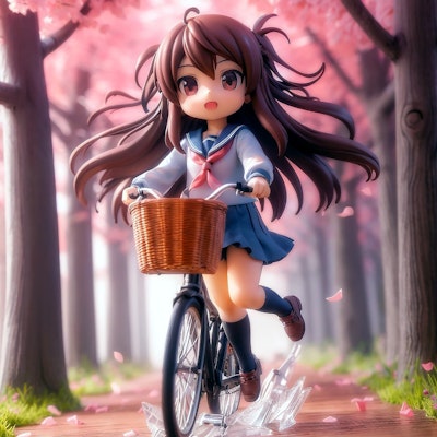 ねんどろいど自転車 (自転車と少女④)