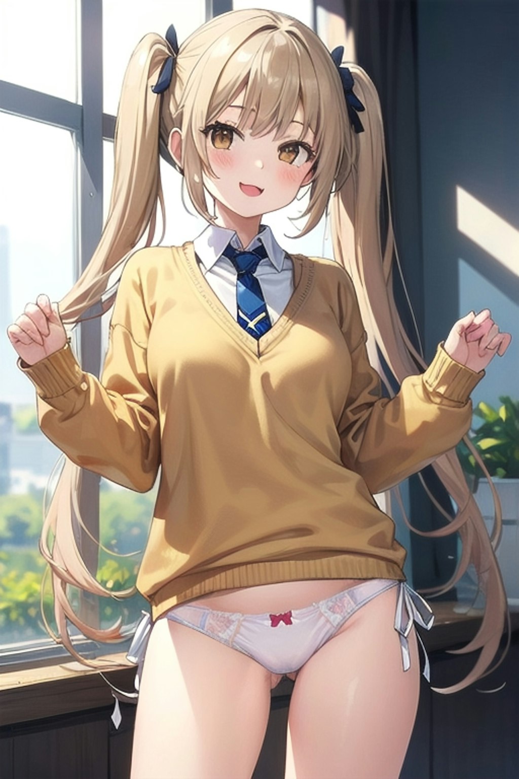 School twintails girl