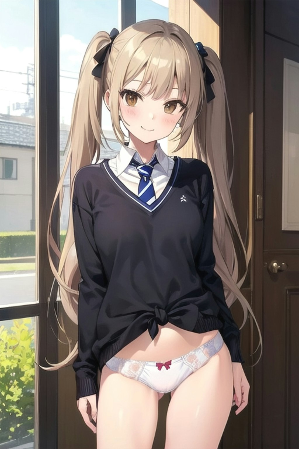 School twintails girl