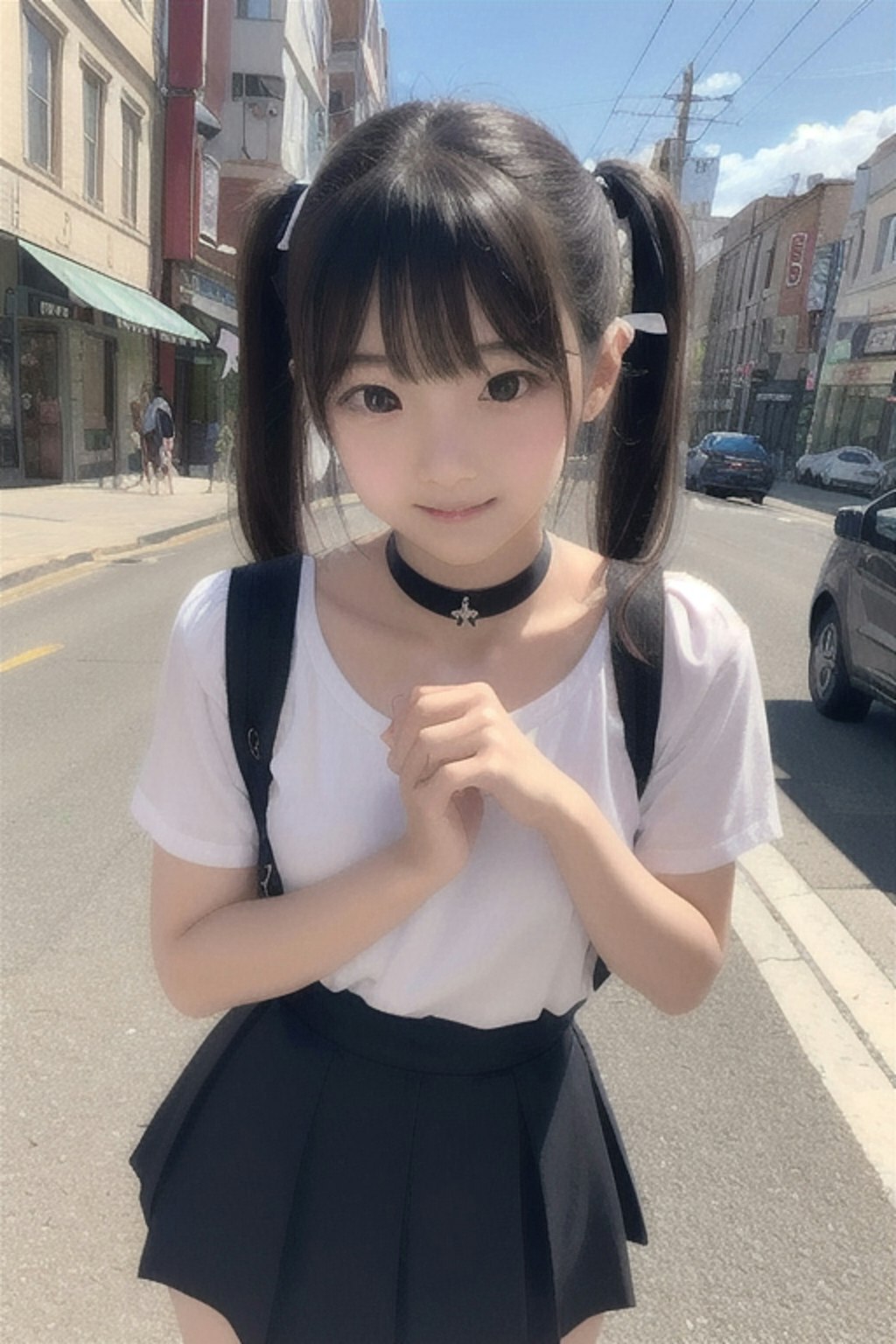 妹がついて来てました