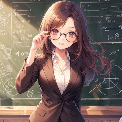 眼鏡女教師