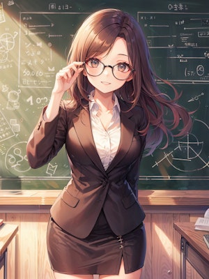 眼鏡女教師