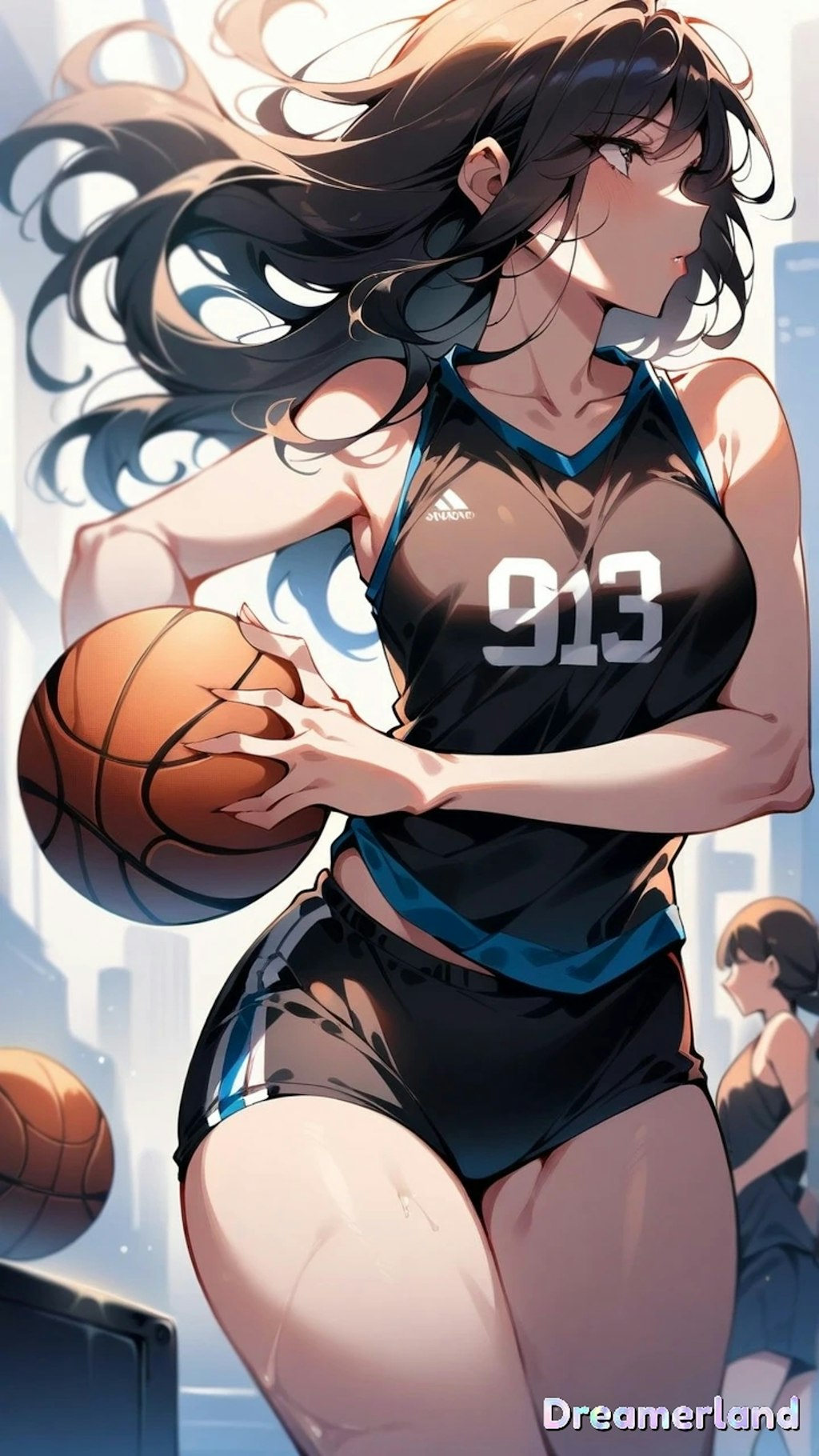 0501-29女子バスケットボールプレイヤー