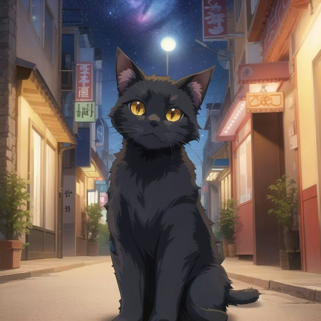 黒猫 3