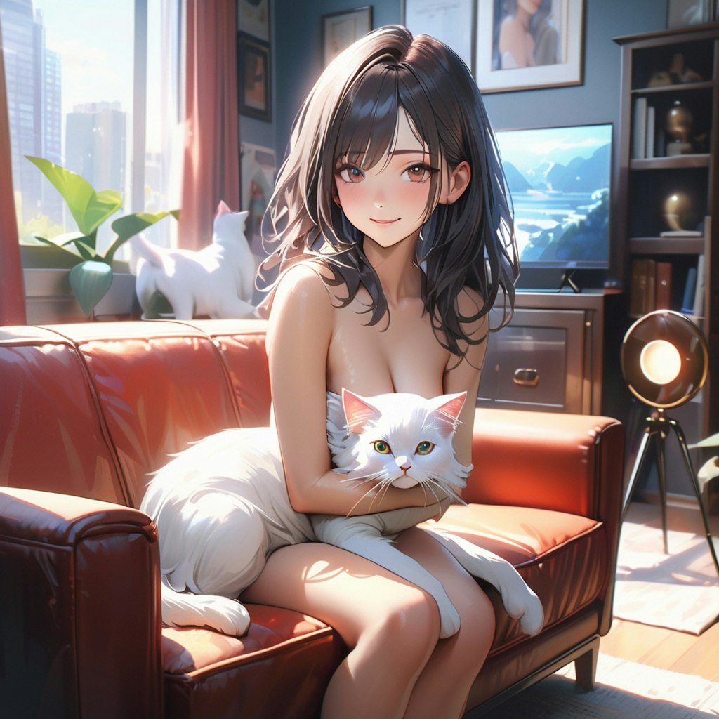 猫と少女