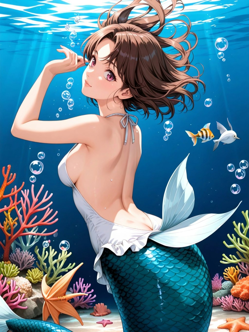 今日の女の子　9/12　人魚