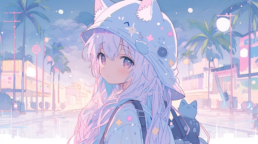 雨あがりのミルクシティ