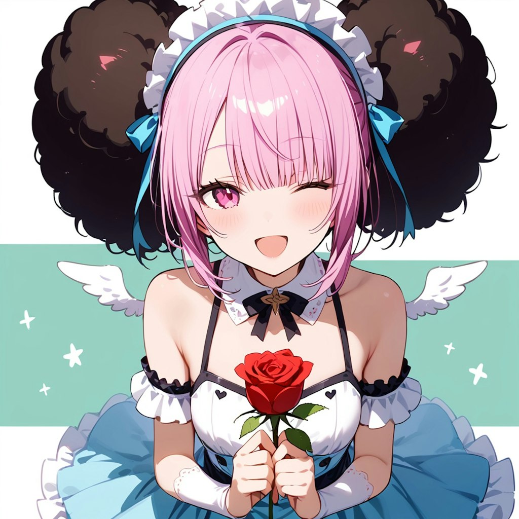 なんかついてます？