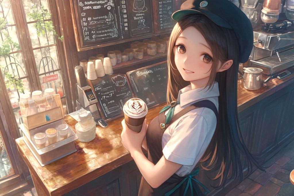 カフェのお姉さん☕✨07