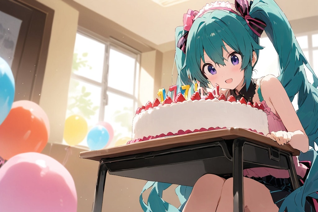 Miku, Happy Birthday!!(MIRAGE)