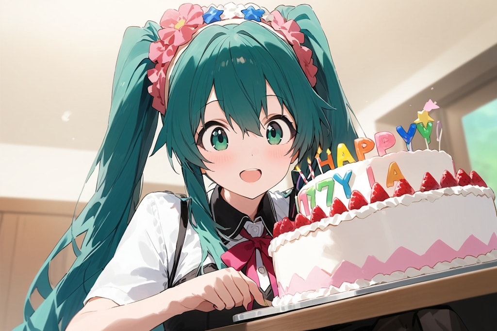 Miku, Happy Birthday!!(MIRAGE)