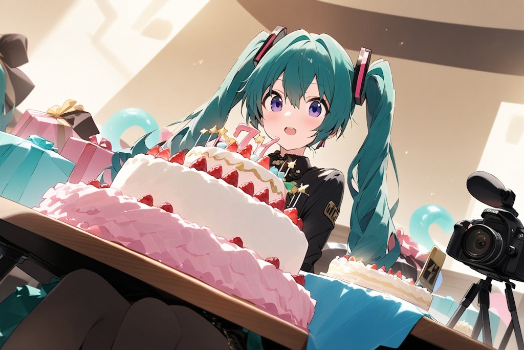 Miku, Happy Birthday!!(MIRAGE)