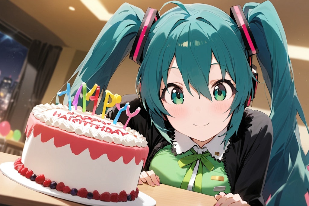 Miku, Happy Birthday!!(MIRAGE)