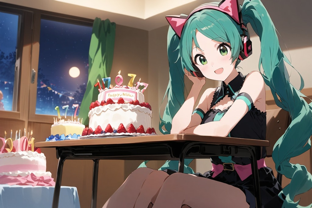 Miku, Happy Birthday!!(MIRAGE)