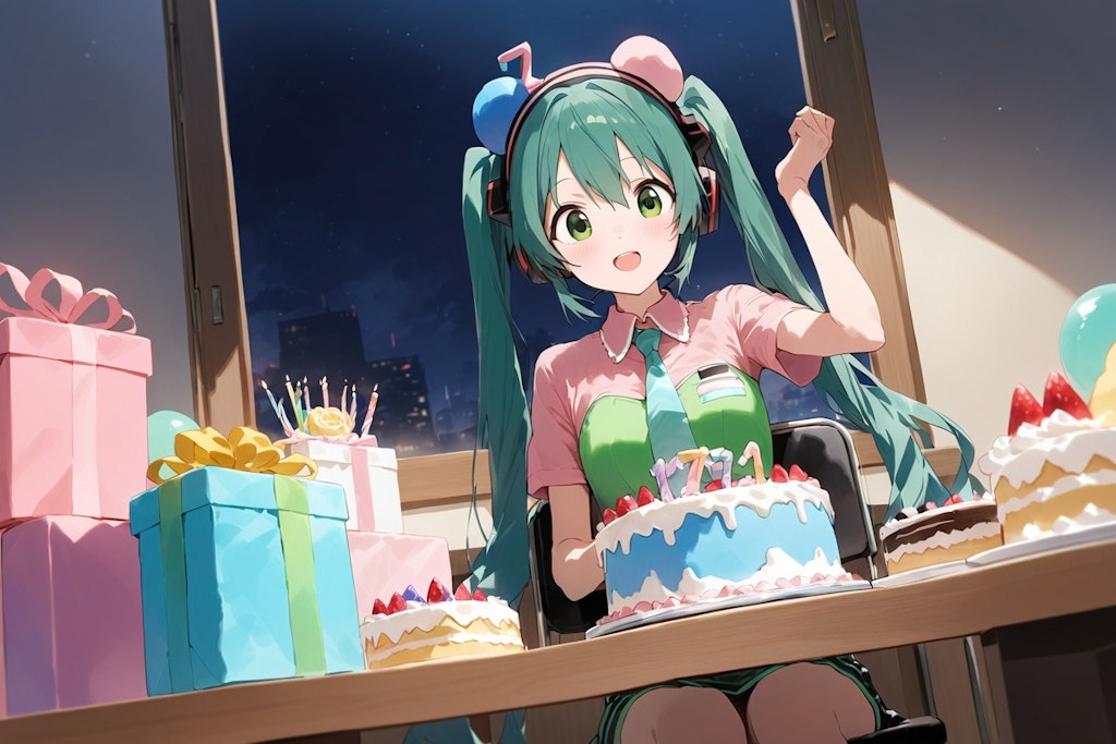 Miku, Happy Birthday!!(MIRAGE)