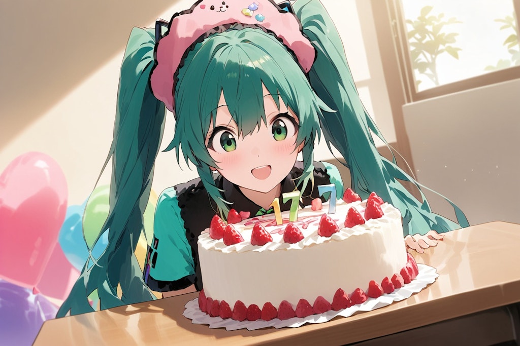 Miku, Happy Birthday!!(MIRAGE)