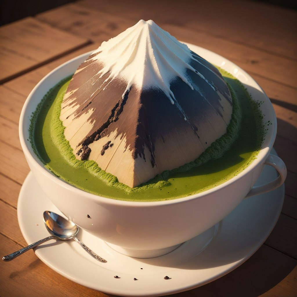 抹茶ふらぺちーの🍵🌿‬