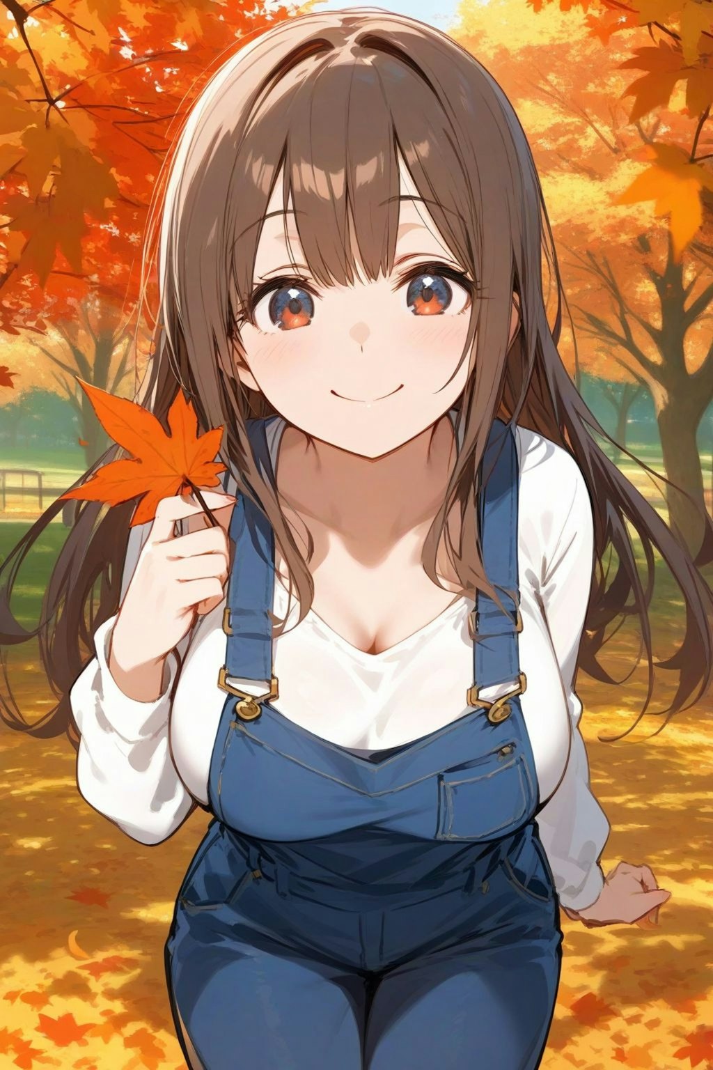 紅葉と巨乳お姉さん( ˘ω˘ )