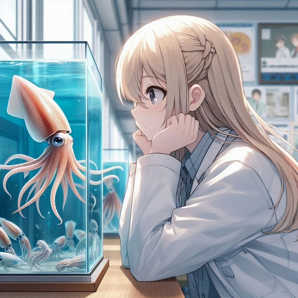 イカを生かす