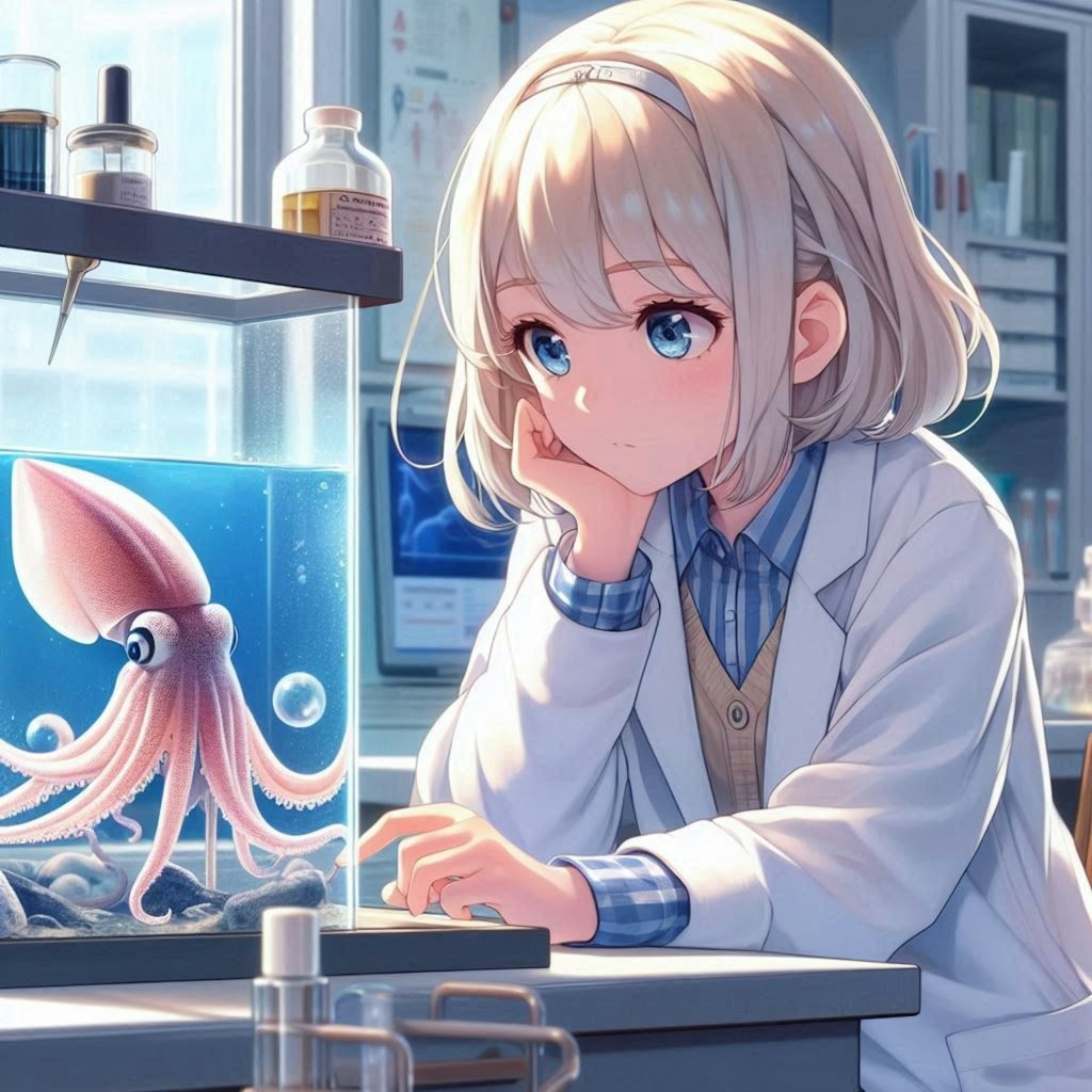 イカを生かす