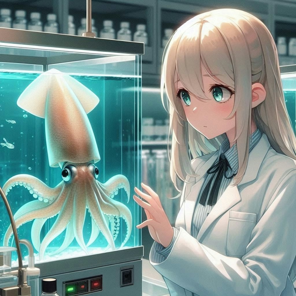 イカを生かす