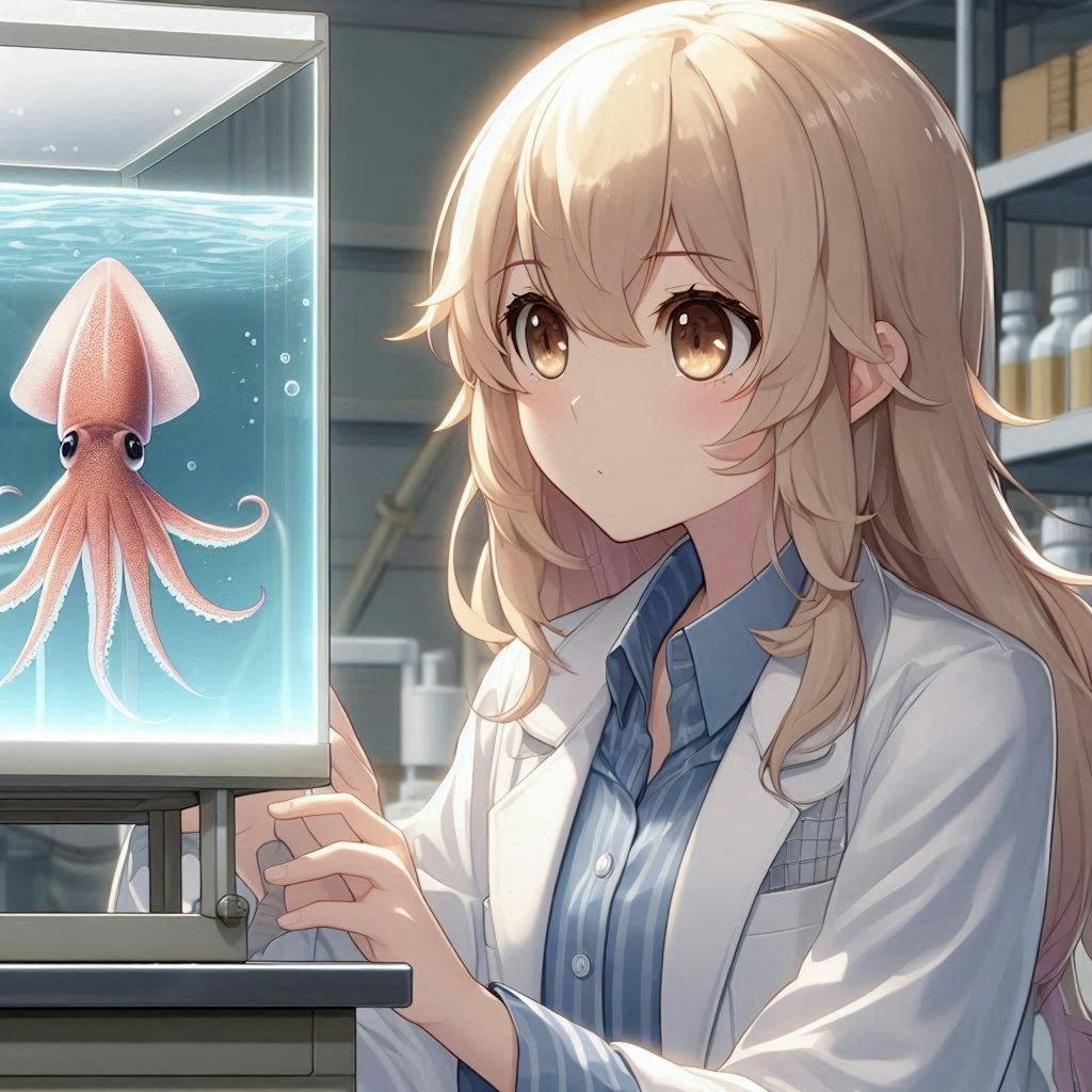 イカを生かす