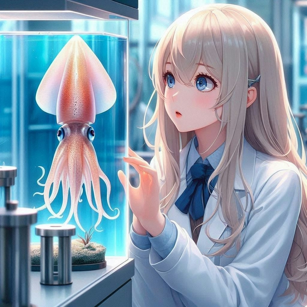 イカを生かす