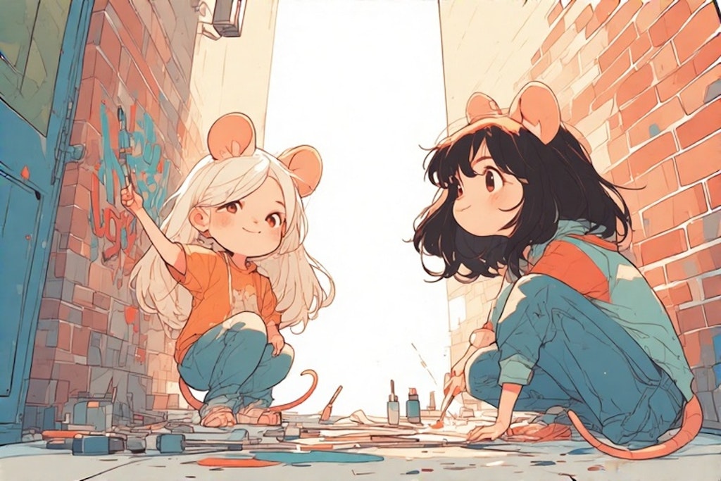 路地裏アーティスト