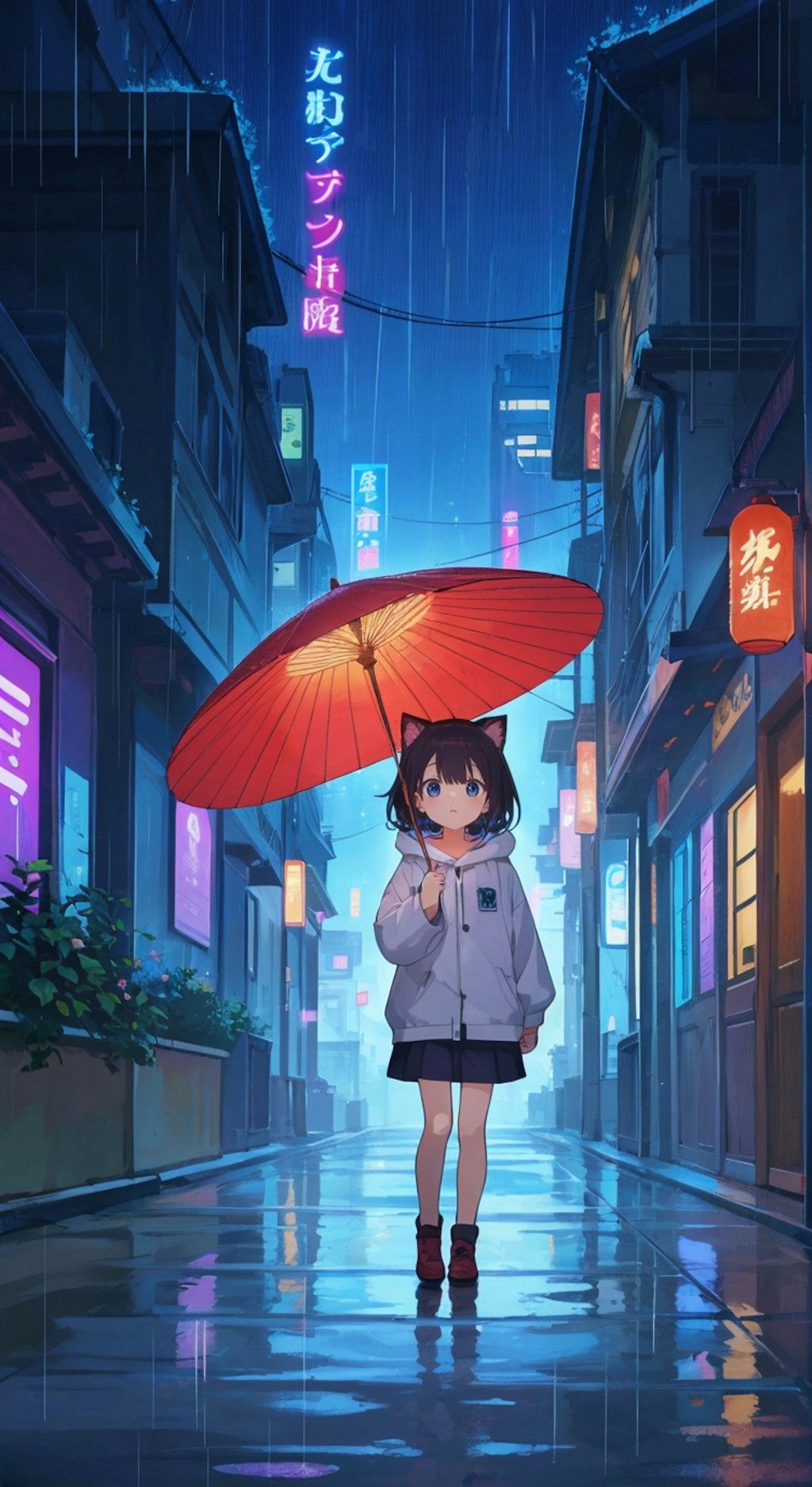 深夜散歩