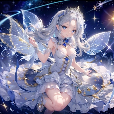 夜空の妖精