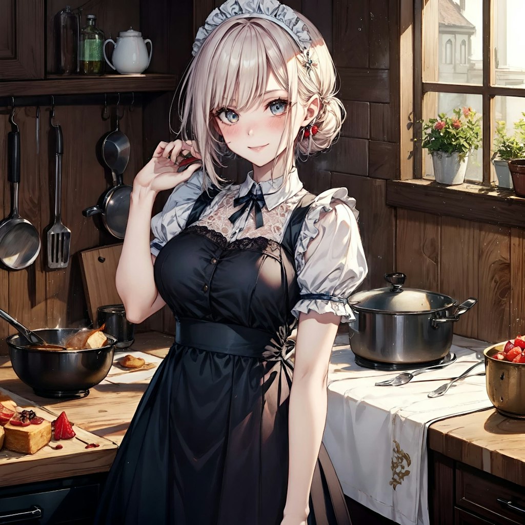 我が家のメイドさん/I'll make a delicious dinner！