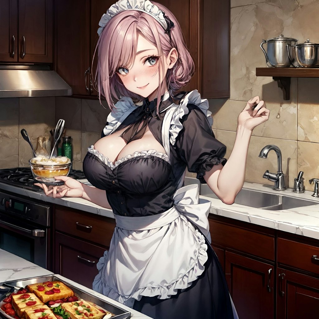 我が家のメイドさん/I'll make a delicious dinner！