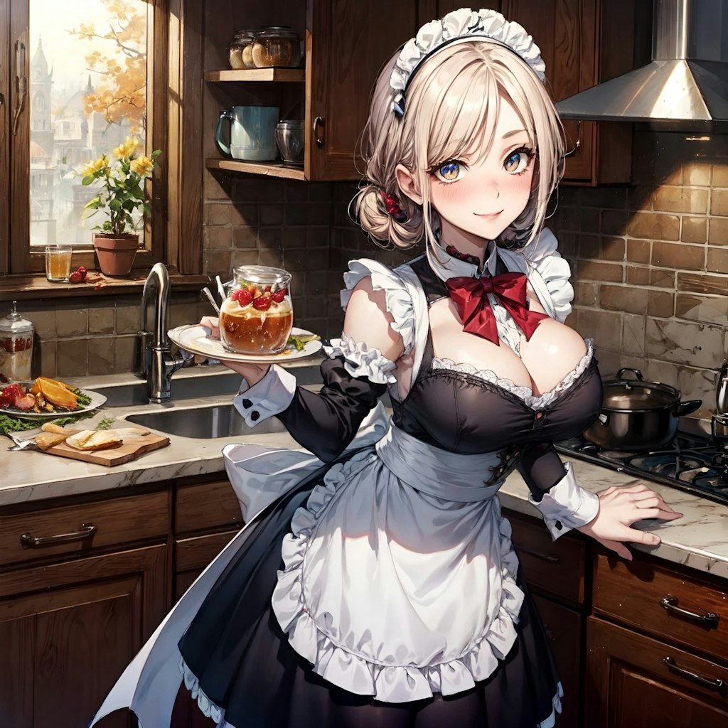 我が家のメイドさん/I'll make a delicious dinner！