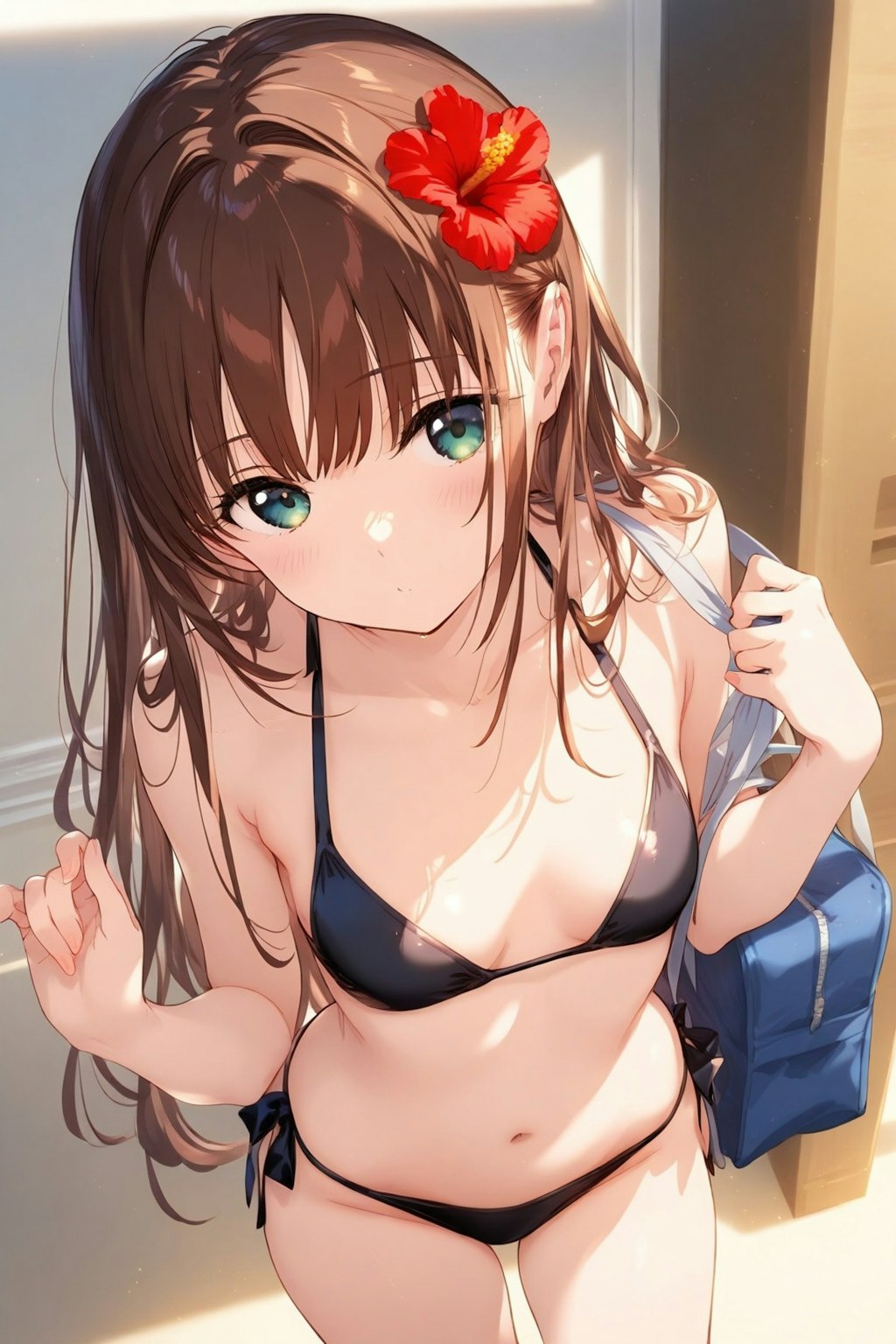 更衣室にて
