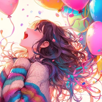Balloons of Happiness and Magical Auras