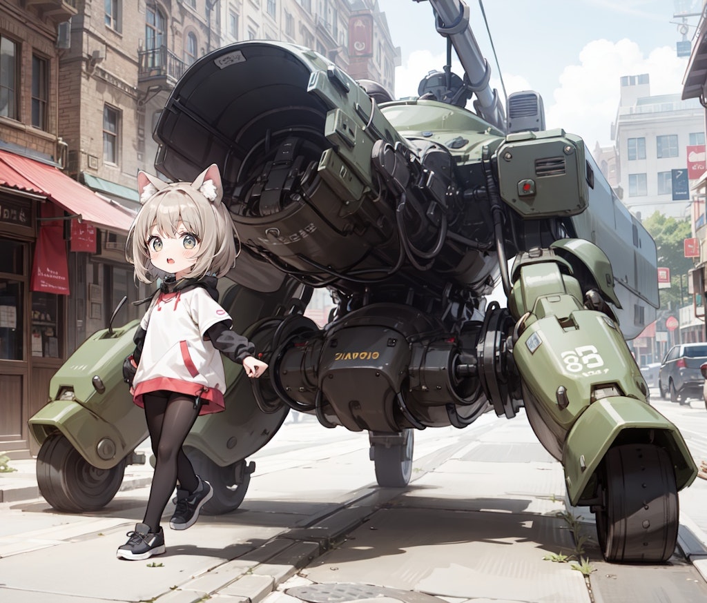 chibiとロボット4